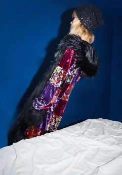 Current Mood Outerwear|Plus*Bold Love Velvet Coat