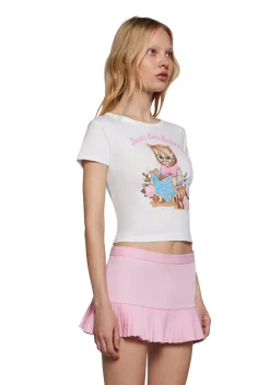 Sugar Thrillz Tops|Plus*Books Rule Baby Tee