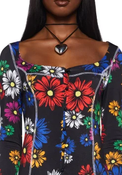 dELiA*s by Dolls Kill Dresses|Mini Dresses*Botanic Bliss Mini Dress - Floral