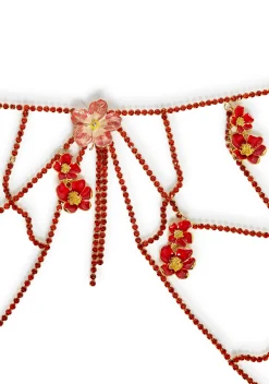 Club Exx Belts & Harnesses*Botanical Effect Chain Belt