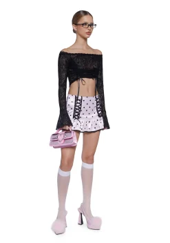 Sugar Thrillz Bottoms|Skirts*Bound To Tempt Mini Skirt