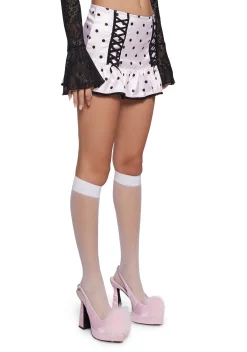 Sugar Thrillz Bottoms|Skirts*Bound To Tempt Mini Skirt