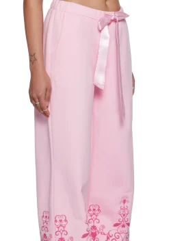 Sugar Thrillz Bottoms|Pants*Breaking Your Heart Wide Leg Sweatpants
