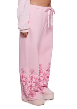 Sugar Thrillz Bottoms|Pants*Breaking Your Heart Wide Leg Sweatpants