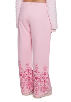 Sugar Thrillz Bottoms|Pants*Breaking Your Heart Wide Leg Sweatpants