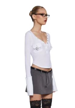 Generation Kiss Tops|Plus*Brianna Long Sleeve Top