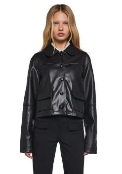 dELiA*s by Dolls Kill Outerwear|Plus*Brixton Bound Cropped Jacket