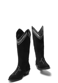 BOY Koi Footwear Boots|Cowboy Boots*Broken Confessions Cowboy Boots - Black