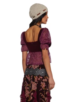 Current Mood Tops|Plus*Brushfire Fairytales Velvet Top