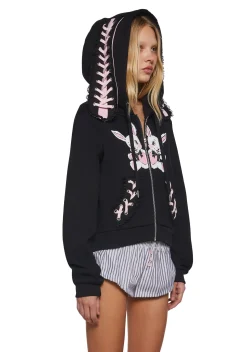 Sugar Thrillz Outerwear|Sweatshirts & Hoodies*Bunny Boo Hoodie With Ears