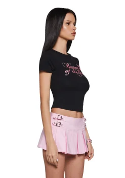 Playboy by Dolls Kill Tops|Plus*Bunny Prestige Baby Tee