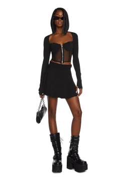 Poster Grl Bottoms|Skirts*Burn Book Pleated Skirt