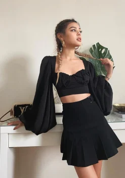 Poster Grl Bottoms|Skirts*Burn Book Pleated Skirt