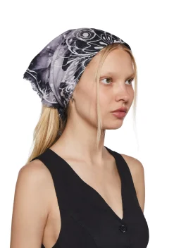 x_Dolls Kill Scarves & Gloves*Butterfly Handkerchief Scarf Bandana