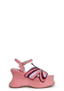 Current Mood Sandals*Butterfly Vibes Platform Wedges