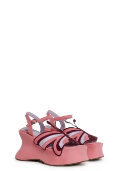 Current Mood Sandals*Butterfly Vibes Platform Wedges