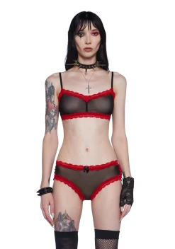 Widow Lingerie*Cabaret Carnival Lingerie Set