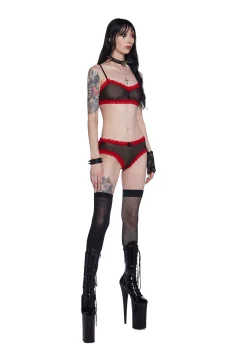 Widow Lingerie*Cabaret Carnival Lingerie Set