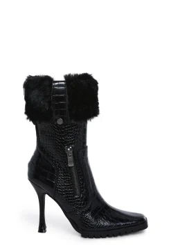 Current Mood Boots*Call The Shots Heeled Boots - Black