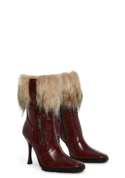 Current Mood Boots*Call The Shots Heeled Boots - Red