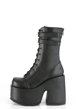 Demonia Boots|Platforms*Camel-250 Ankle Boots