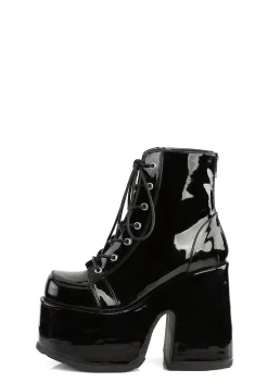 Demonia Boots*Camel-203 Ankle Boots