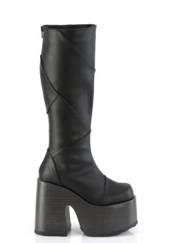 Demonia Boots|Platforms*Camel-280 Knee High Boots