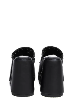 Demonia Platforms*Camel-109 Platform Mules