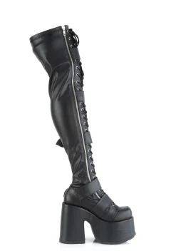 Demonia Boots|Platforms*Camel-305 Thigh High Boots