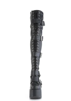 Demonia Boots|Platforms*Camel-305 Thigh High Boots