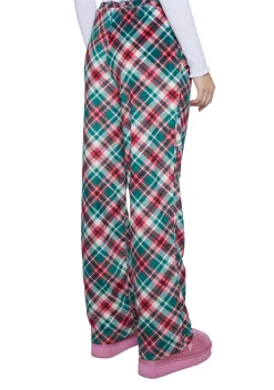 Sugar Thrillz Lingerie*Candy Cane Plaid Sweatpants