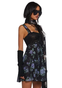 Current Mood Dresses|Plus*Can’t Forget Babydoll Dress - Black