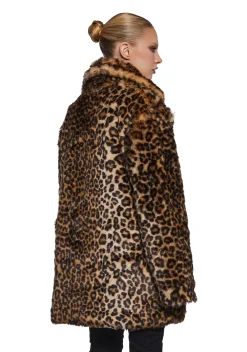 Current Mood Dresses*Captivating Gazes Slip Dress - Leopard
