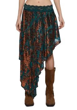 Current Mood Bottoms|Skirts*Carefree Songstress Midi Skirt