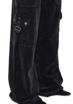 Generation Kiss Bottoms|Pants*Caroline Velvet Cargo Pants