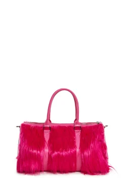 Current Mood Bags*Case Of The Grumpies Fuzzy Weekender Bag