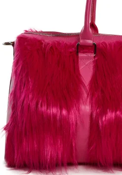 Current Mood Bags*Case Of The Grumpies Fuzzy Weekender Bag