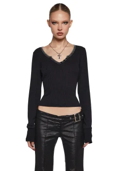 Generation Kiss Tops|Plus*Catalina Long Sleeve Top