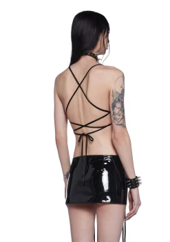 Widow Tops*Cave Rave Sequin Bat Top