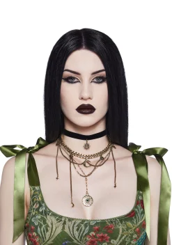 x_CIEL Jewelry*Celestial Being Layered Necklace Set