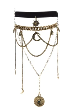 x_CIEL Jewelry*Celestial Being Layered Necklace Set