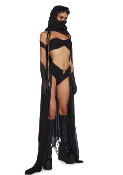 Club Exx Tops*Celestial Haze Wrap Top