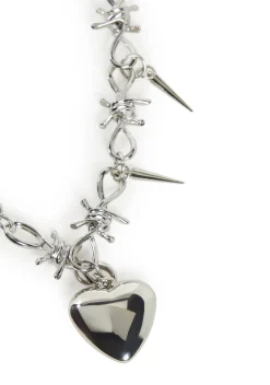 Widow Jewelry*Chain Heart Necklace