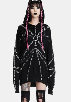 Widow Outerwear|Sweatshirts & Hoodies*Chain Reaction Oversized Hoodie