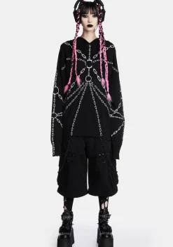 Widow Outerwear|Sweatshirts & Hoodies*Chain Reaction Oversized Hoodie