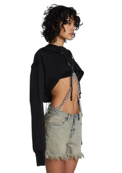 Current Mood Outerwear|Sweatshirts & Hoodies*Chained N' Dangerous Hoodie