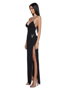 Playboy by Dolls Kill Dresses|Plus*Champagne Dreams Maxi Dress