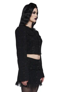 Widow Outerwear*Chance Rendezvous Tweed Blazer