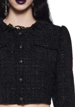 Widow Outerwear*Chance Rendezvous Tweed Blazer