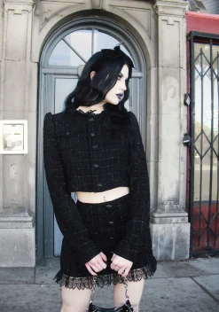 Widow Outerwear*Chance Rendezvous Tweed Blazer